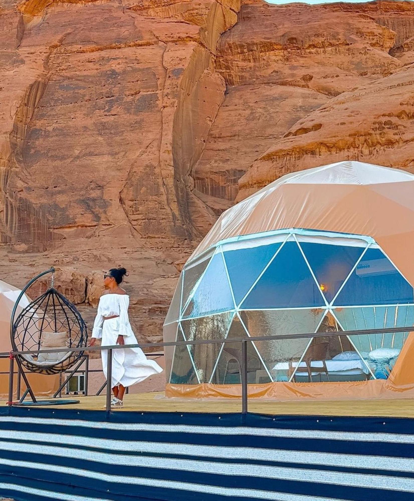 Rum Solaris Bubbles Camp Wadi Rum Exteriör bild